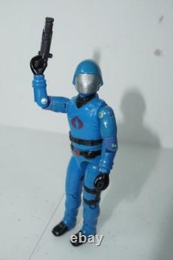 Action Force GI JOE Cobra Commander Figure 1983 Hasbro with Original Laser