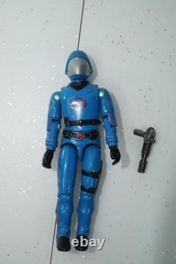 Action Force GI JOE Cobra Commander Figure 1983 Hasbro with Original Laser