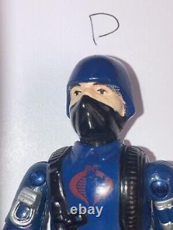 Action Force GI Joe 6 X Cobra Troopers & 1 Officer 82 83 Hasbro. See Info