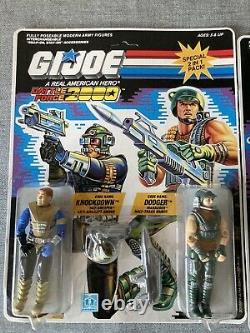 Action Force GI Joe BATTLEFORCE 2000. Complete Set Of MOCS Hasbro Vintage2 Pack