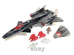 Action Force GI Joe? COBRA NIGHT RAVEN 100% STRATO? Figure Rare Hasbro Vintage