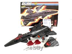 Action Force GI Joe? COBRA NIGHT RAVEN 100% STRATO? Figure Rare Hasbro Vintage