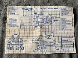 Action Force GI Joe Cobra A. S. P + Blueprints + Cobra Enemy Figure 1984 Hasbro