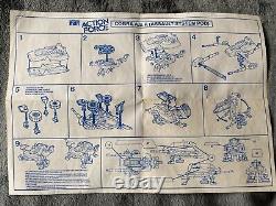 Action Force GI Joe Cobra A. S. P + Blueprints + Cobra Enemy Figure 1984 Hasbro