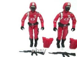 Action Force GI Joe Cobra? CRIMSON GUARD v1 x4 LOT1? Figure Hasbro Vintage 100%