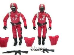 Action Force GI Joe Cobra? CRIMSON GUARD v1 x4 LOT1? Figure Hasbro Vintage 100%