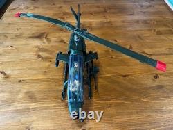Action Force GI Joe Dragonfly XH-1 Copter pilot Wild Bill with original poster