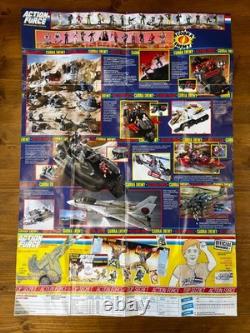 Action Force GI Joe Dragonfly XH-1 Copter pilot Wild Bill with original poster
