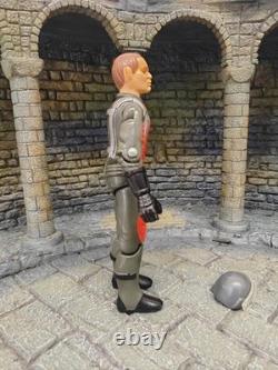 Action Force GI Joe GRAND SLAM v1 STRAIGHT ARM Figure Hasbro Vintage 1982