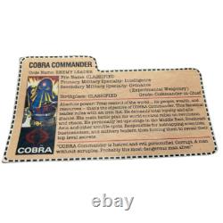 Action Force, GI Joe Hooded Cobra Commander Mail Away Figure 497