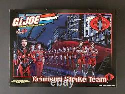 Action Force/GI Joe Joecon Exclusive Crimson Strike Team 15 figure Set 2002 Rare