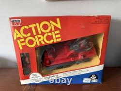 Action Force GI Joe The Enemy Red Shadows 1981 Boxed Shadowtrak with Red Vulture