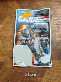 Action Force/GI Joe Vintage 1990 Original Code Name MUTT Damaged Card READ