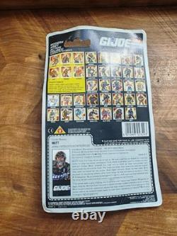 Action Force/GI Joe Vintage 1990 Original Code Name MUTT Damaged Card READ