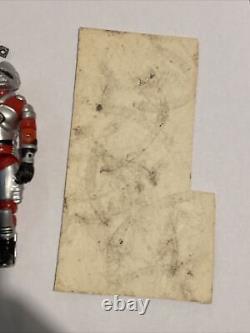 Action Force Gi Joe Cobra A. V. A. C Pilot With File card And Black Parachute Pack