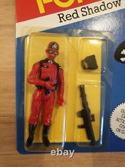 Action Force Gi Joe Red Shadow Moc unpunched palitoy