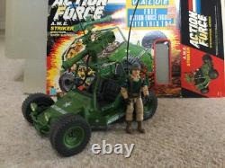 Action Force Jeep A. W. E. Striker and Crankcase Driver Figure with box GI Joe
