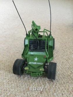 Action Force Jeep A. W. E. Striker and Crankcase Driver Figure with box GI Joe
