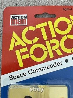 Action Force-gi Joe- Space Commander Carded Action Man New Sealed