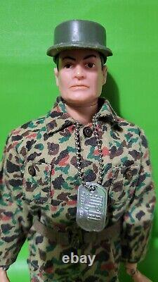 Action Man Vintage GI Joe Sour Face Dark Headed