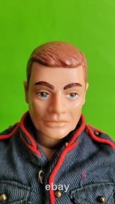 Action Man Vintage GI Joe Sour Face Rare Auburn Hair