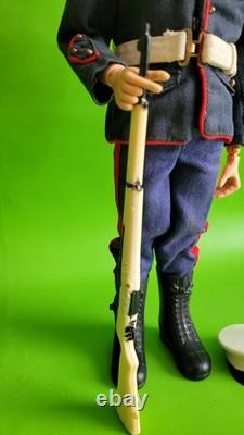 Action Man Vintage GI Joe Sour Face Rare Auburn Hair