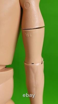 Action Man Vintage GI Joe Sour Face Rare Auburn Hair