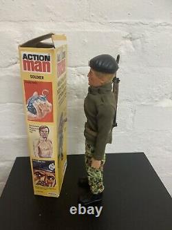 Action Man Vintage Palitoy Boxed Soldier Eagle Eye Blue Pants