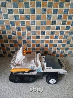 Action force Gi Joe snow cat near complete lots accessories no figures some dmg