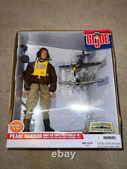 BIG BOX! MINT GI. Joe Pearl Harbour Collection Army Air Corps Pilot Display Set