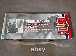 BIG BOX! MINT GI. Joe Pearl Harbour Collection Army Air Corps Pilot Display Set