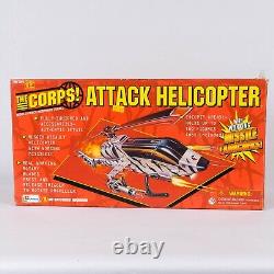 BNIB 1997 Lanard Gi Joe Action Force size The Corps Attack Helicopter