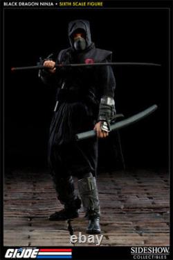 Black Dragon ninja warrior G. I. Joe 12 Action Figure 1/6 Scale Sideshow boxed