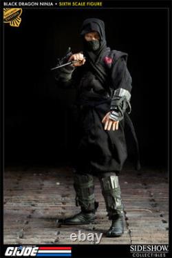 Black Dragon ninja warrior G. I. Joe 12 Action Figure 1/6 Scale Sideshow boxed