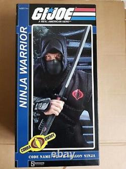 Black Dragon ninja warrior G. I. Joe Figure Sideshow please read