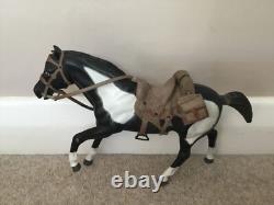 Bonanza Little Joe action figure and horse. Vintage. Made by Palitoy
