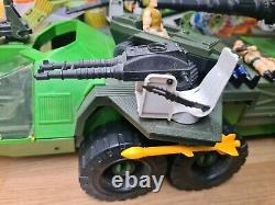 Boxed Gi Joe Action Force Rolling Thunder with Driver Armadillo Hasbro 1988