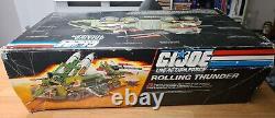 Boxed Gi Joe Action Force Rolling Thunder with Driver Armadillo Hasbro 1988