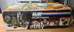 Boxed Gi Joe Action Force Rolling Thunder with Driver Armadillo Hasbro 1988
