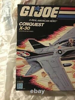 CONQUEST X-30 Mib In sealed BOX 1986 GI JOE VINTAGE action man, space rangers