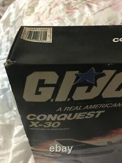 CONQUEST X-30 Mib In sealed BOX 1986 GI JOE VINTAGE action man, space rangers