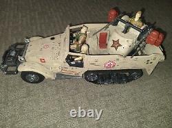 CUSTOM GI Joe Joecon oktober guard HALF TRACK VEHICLE 3.75 SCALE fits DIANA