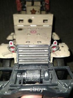 CUSTOM GI Joe Joecon oktober guard HALF TRACK VEHICLE 3.75 SCALE fits DIANA