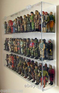 Collectors Showcase Premium Display Case for 3-3/4 GI Joe Action Figures -S2MS