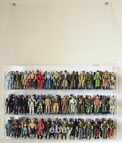 Collectors Showcase Premium Display Case for 3-3/4 GI Joe Action Figures -S2MS