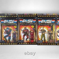 Complete Set Of 10 GI Joe Hall Of Heroes Figures. Sealed New With Original Bod