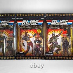 Complete Set Of 10 GI Joe Hall Of Heroes Figures. Sealed New With Original Box