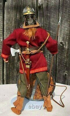 Custom 1/6 Scale 12 inch Action Figure 9th Century Norse Viking Warrior Set