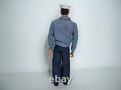 D1000514 ACTION SAILOR 12 INCH FIGURE GI JOE VINTAGE LOOSE With BOX MINTY NO WEAR