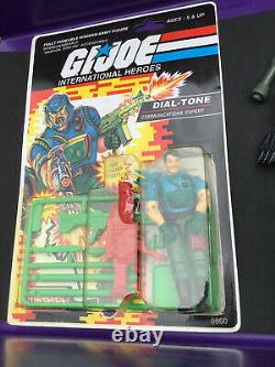 Dial-tone Gi Joe International Heroes & Bundle Of Joe Parts & Pieces